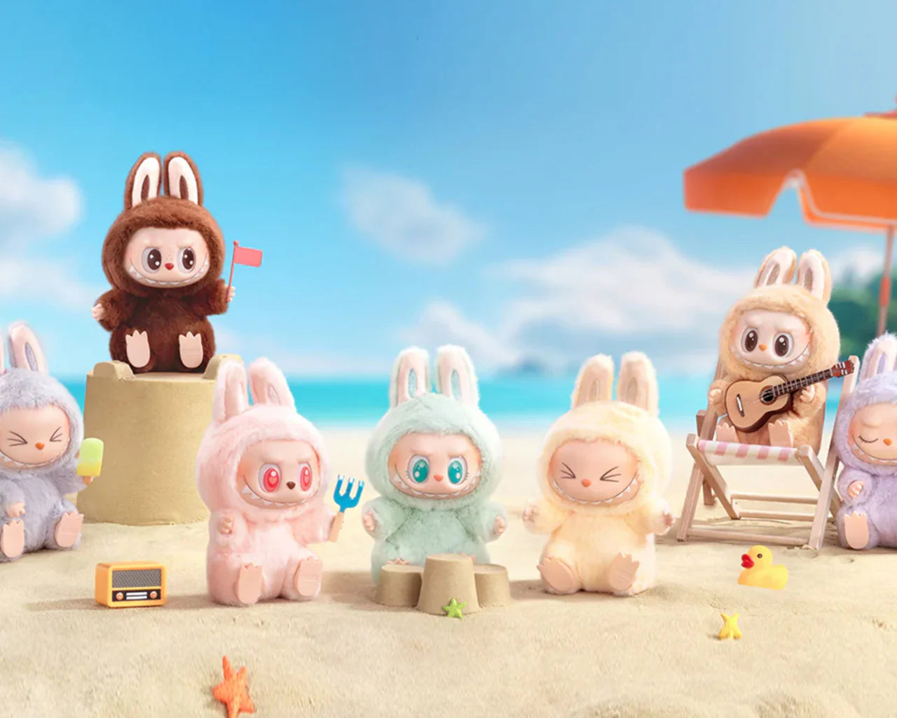 Labubu (Popmart) - Sweet Macaron Series (x1)